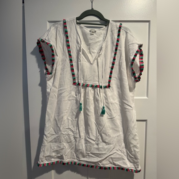 J. Crew White cover up - Picture 2 of 6